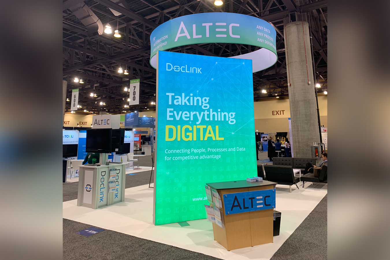 Altec Lightbox and booth