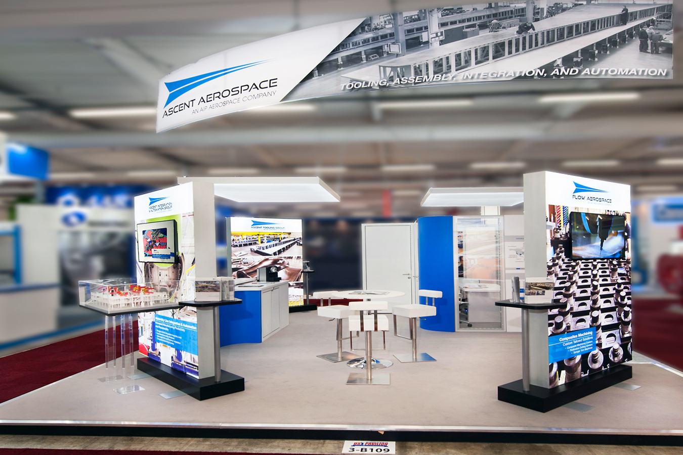 Ascent Aerospace European Booth