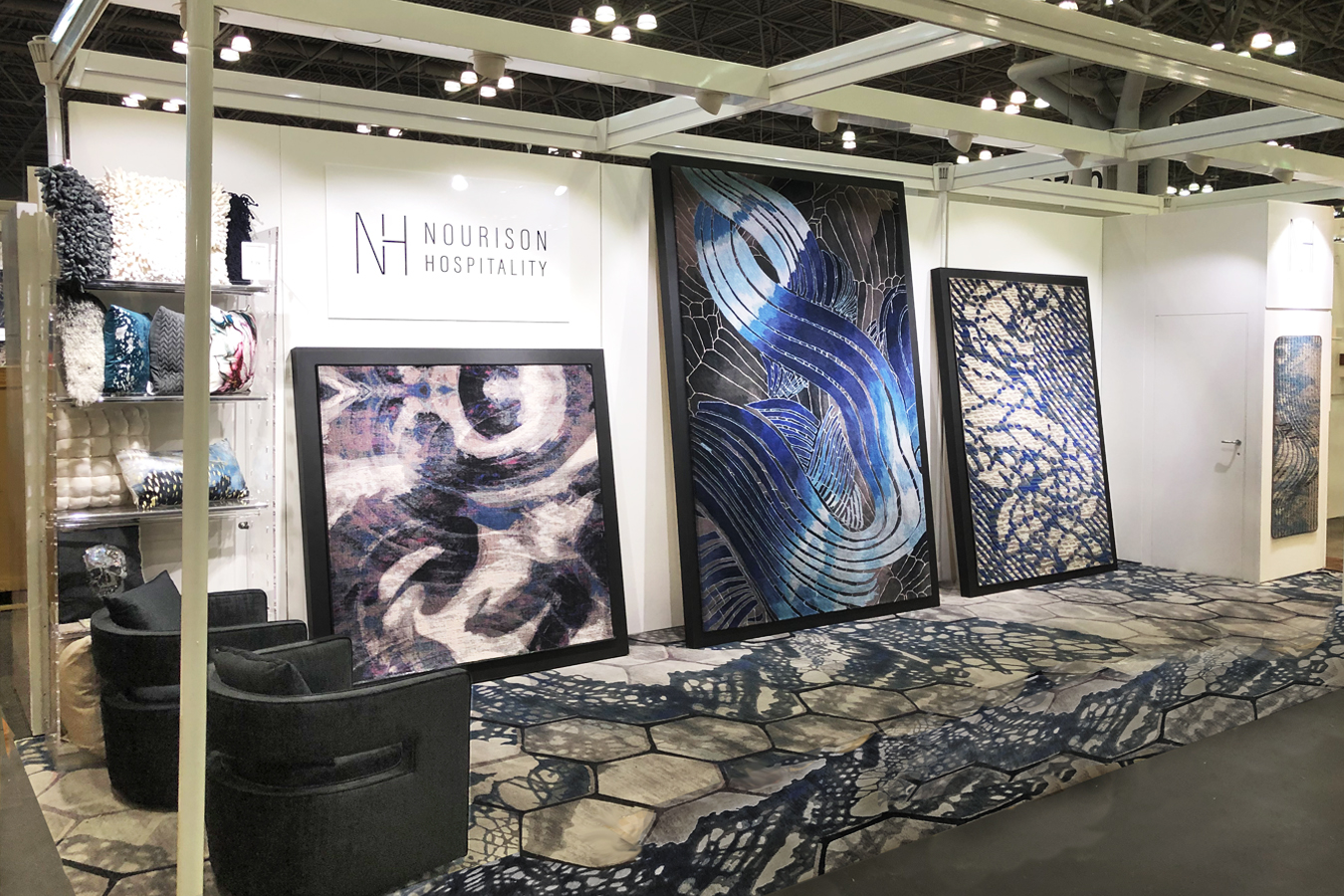 Nourison Hospitality booth