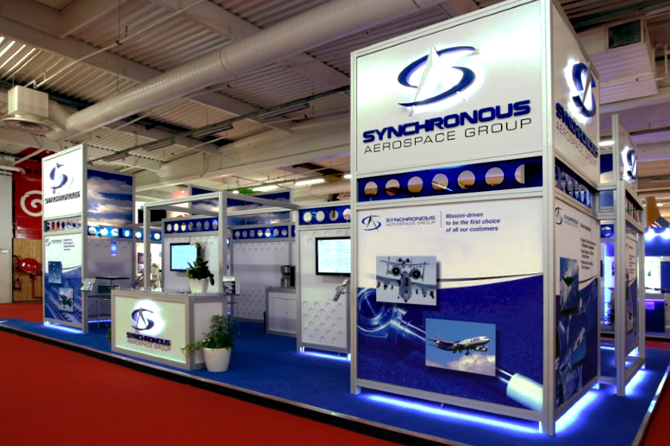 Synchronous Aerospace Group Booth